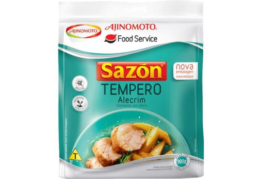 TEMPERO SAZON/PACOTAO ALECRIM 900GR