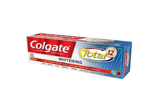 CREME DEN COLGATE TOTAL 12 WHITENING 90GR UNIDADE