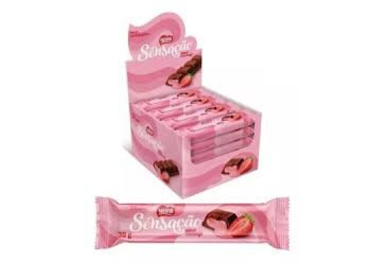 CHOC.NESTLE SENSACAO MORANGO 24X38GR