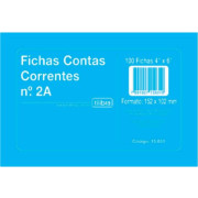 FICHA CONTA CORRENTE TILIBRA C/ 100GR