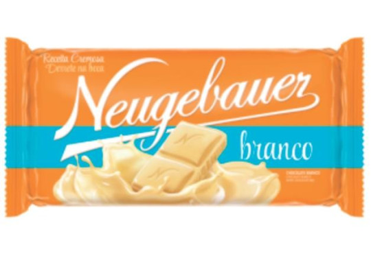 CHOC. BARRA NEUGEBAUER BRANCO 130GR