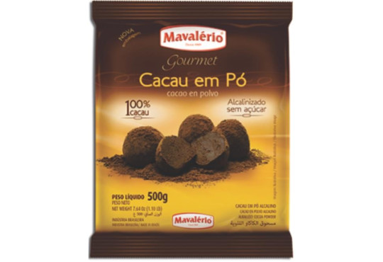 CACAU EM PÓ PURO MAVALERIO 500GR