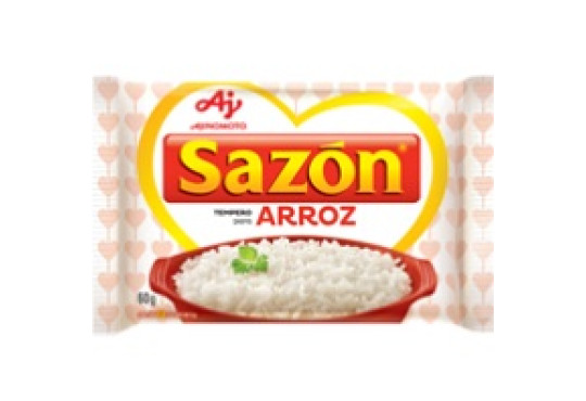 TEMPERO SAZON BRANCO ARROZ 60G6R