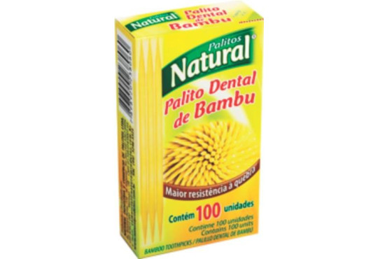 PALITO DENTALBAMBU NATURAL C/ 100