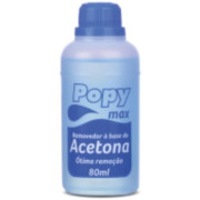 ACETONA REMOVEDOR POPY 12X80ML FARMAX