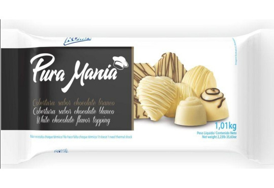 CHOC. COB. PURAMANIA ROMA BRANCA 1.010GR