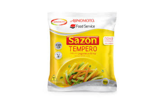 TEMPERO SAZON/PACOTAO AMARELO " 900GR "