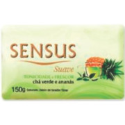 SABONETE SENSUS/CHÁ VERDE/ANANAS 12X150GR VERDE