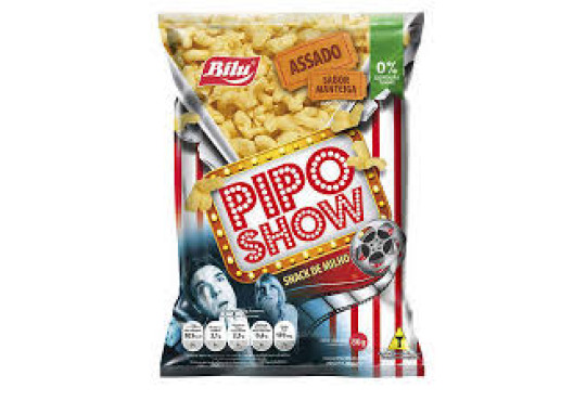 SALG. BILU MET. PIPO SHOW MANTEIGA G R A N D E  10X80GR