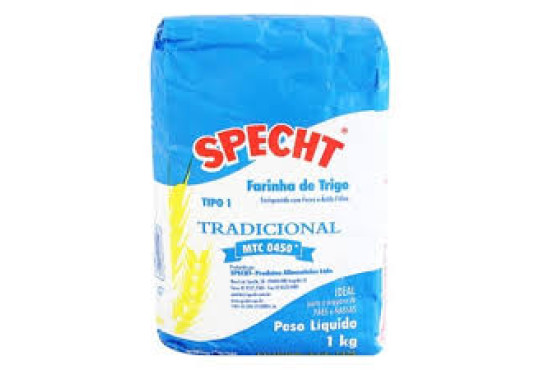 FARINHA TRIGO FARDO SPECHT AZUL " 10X1KG "