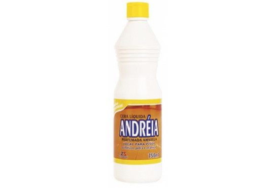 CERA LIQ. ANDREIA AMARELA 750ML ZAVASKI