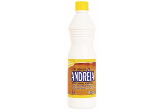 CERA LIQ. ANDRÉIA AMARELA 750ML ZAVASKI