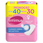 ABS. INTIMUS DAYS USO DIÁRIO C/ 40 SEM PERFUME