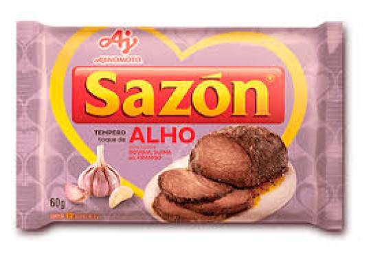 TEMPERO SAZON ALHO/ROXO CLARO 60GR