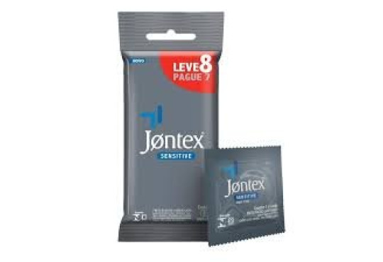 PRESERVATIVO JONTEX LUBRIFICADO " LEVE 8 PAGUE 7 "