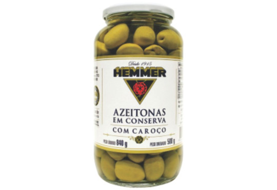 AZEITONA HEMMER VIDRO 500GR