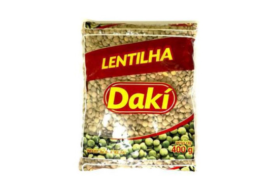 COND.LENTILHA DAKI 400GR CAROL