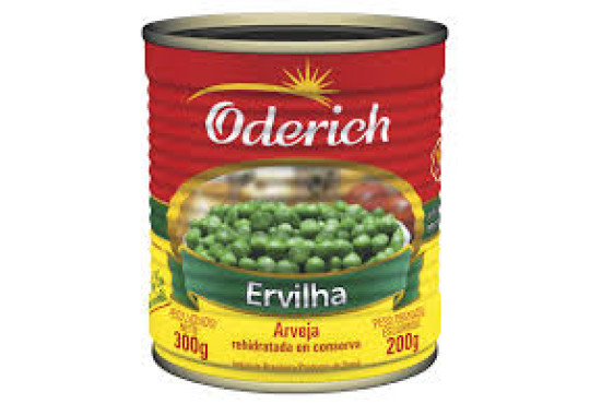 ERVILHA ODERICH LATA 200GR