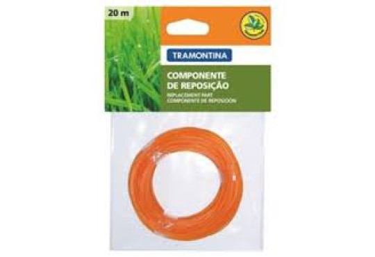 FIO DE NYLON INCAS P/MAQUINA CORTAR 5MT ENCARTELADO