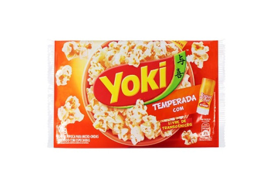 COND. PIPOCA MICRO YOKI TOQUE CHEF 100GR