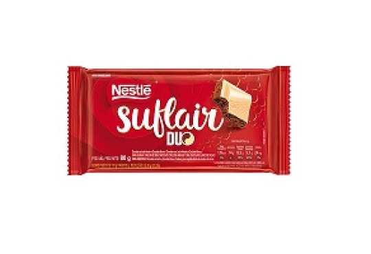 CHOC. BARRA NESTLÉ SUFLAIR DUO 110GR