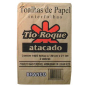 PAPEL TOALHA TIO ROQUE BRANCO C/ 1000