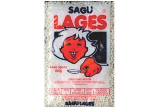 SAGU LAJES 500GR