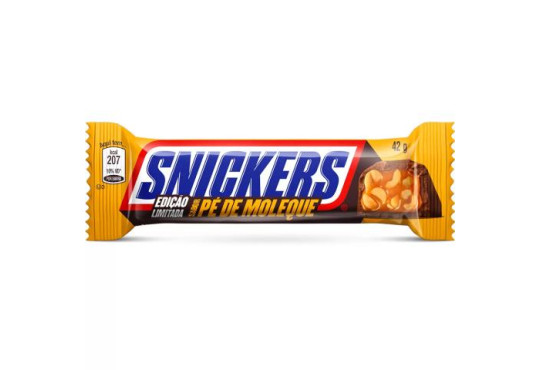 CHOC. /SNICKERS PE DE MOLEQUE C/20X42GR