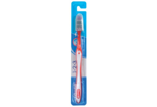 ESCOVA DENTAL ORAL B123 CLÁSSICA C/ 6