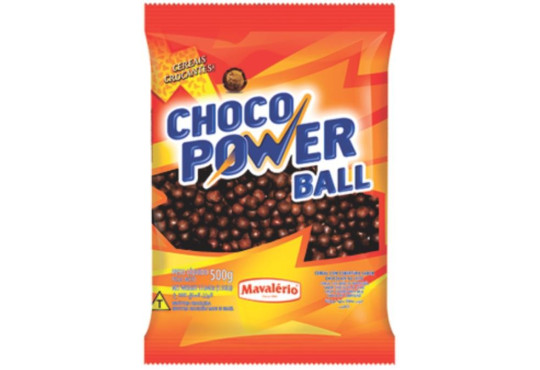 CHOC. POWER BALL MAVALERIO PEQ. 500GR