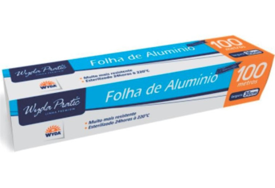 PAPEL ALUMÍNIOWYDA 100MT