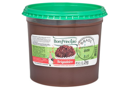 DOCE BOM PRINCIPIO BRIGADEIRO BALDE 2KG