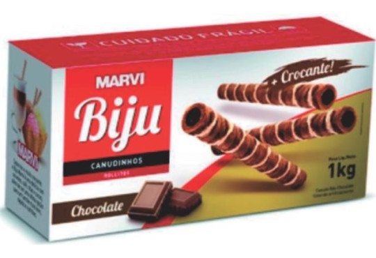 SORV. MARVI CANUDO BIJU CHOCOLATE 1KG