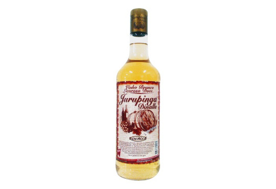 LT. VINHO BRANCO JURUPINGA DINALLE " VIDRO " 975ML