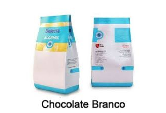 SORV. SELECTA ALGEMIX CHOCOLATE BRANCO 1KG