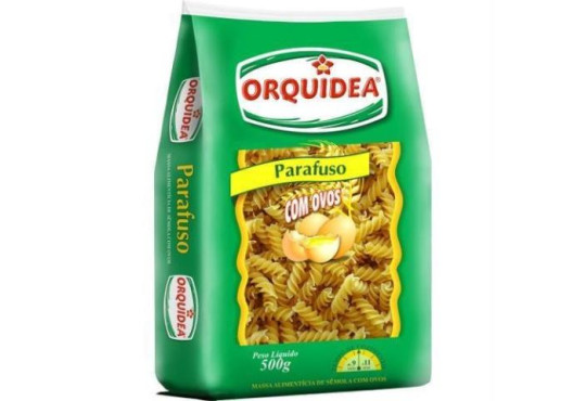 MASSA ORQUIDEA C/OVOS PARAFUSO 500GR