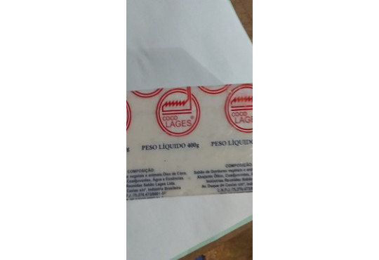 SABAO BARRA COCO LAGES 400GR UNIDADE
