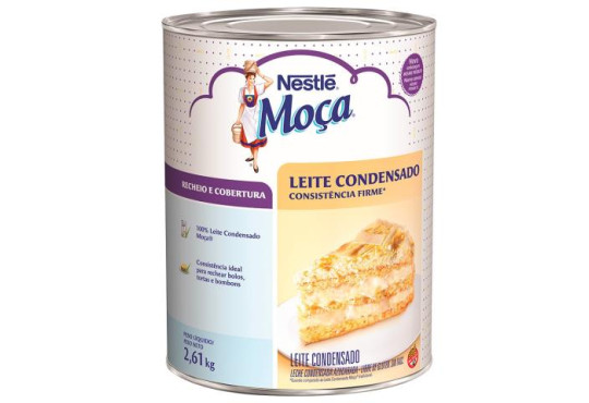 RECHEIO/COBERTURA NESTLE FIRME LEITE CONDENSADO MOCA LATAO 2.6KG