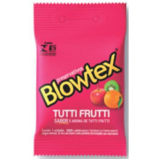 PRESERVATIVO BLOWTEX TUTTI FRUTI C/ 3