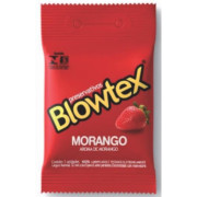 PRESERVATIVO BLOWTEX MORANGO C/ 3