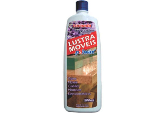 LUSTRA MÓVEIS POLWAX LAVANDA 500ML