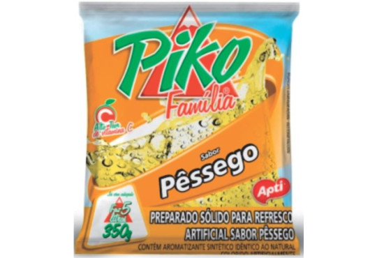 REFRESCO PIKO APTI PESSEGO 350GR