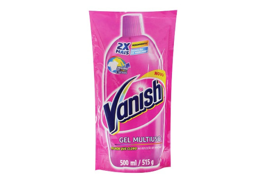 LIMPADOR VANISH LIQ. REFIL 500ML ROSA