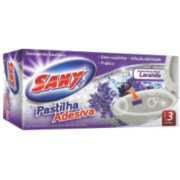 DESINF. PASTILHA SANY ADESIVA LAVANDA C/3