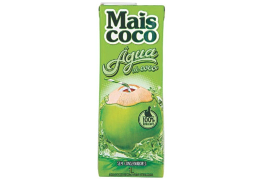 ÁGUA DE COCO MAIS COCO 1LT