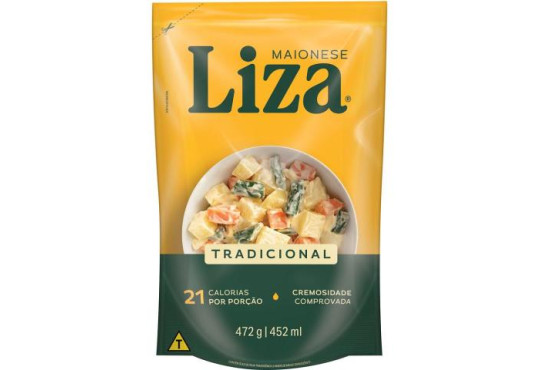 MAIONESE LIZA SACHE 472GR TRADICIONAL