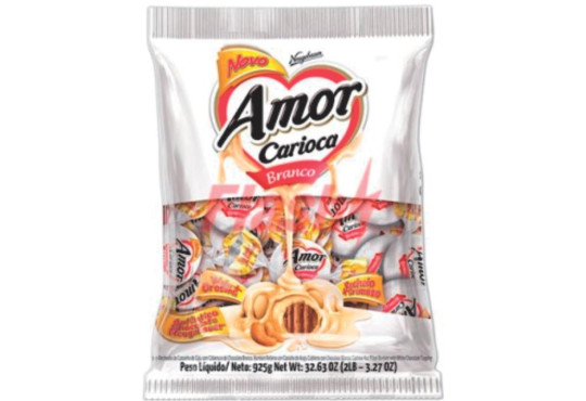 BOMBOM NEUG. BRANCO AMOR CARIOCA 925GR