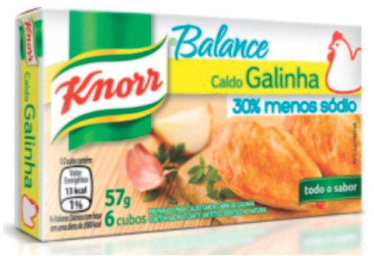 CALDO KNORR GALINHA MENOS SÓDIO 57GR