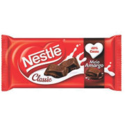 CHOC. BARRA NESTLÉ MEIO AMARGO 125GR