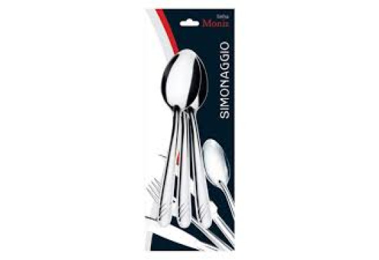 TALHER SIMONAG (INOX)COLHER SOBREMESA C/6 MONIZ